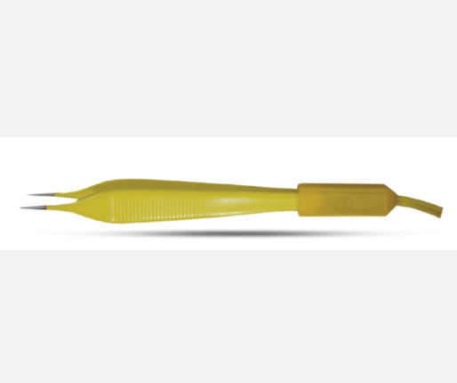 12cm Adson Bipolar Forceps 1.0mm Tip With Cable - Valleylab Plug Ref: 01-040V-12010 Serrated